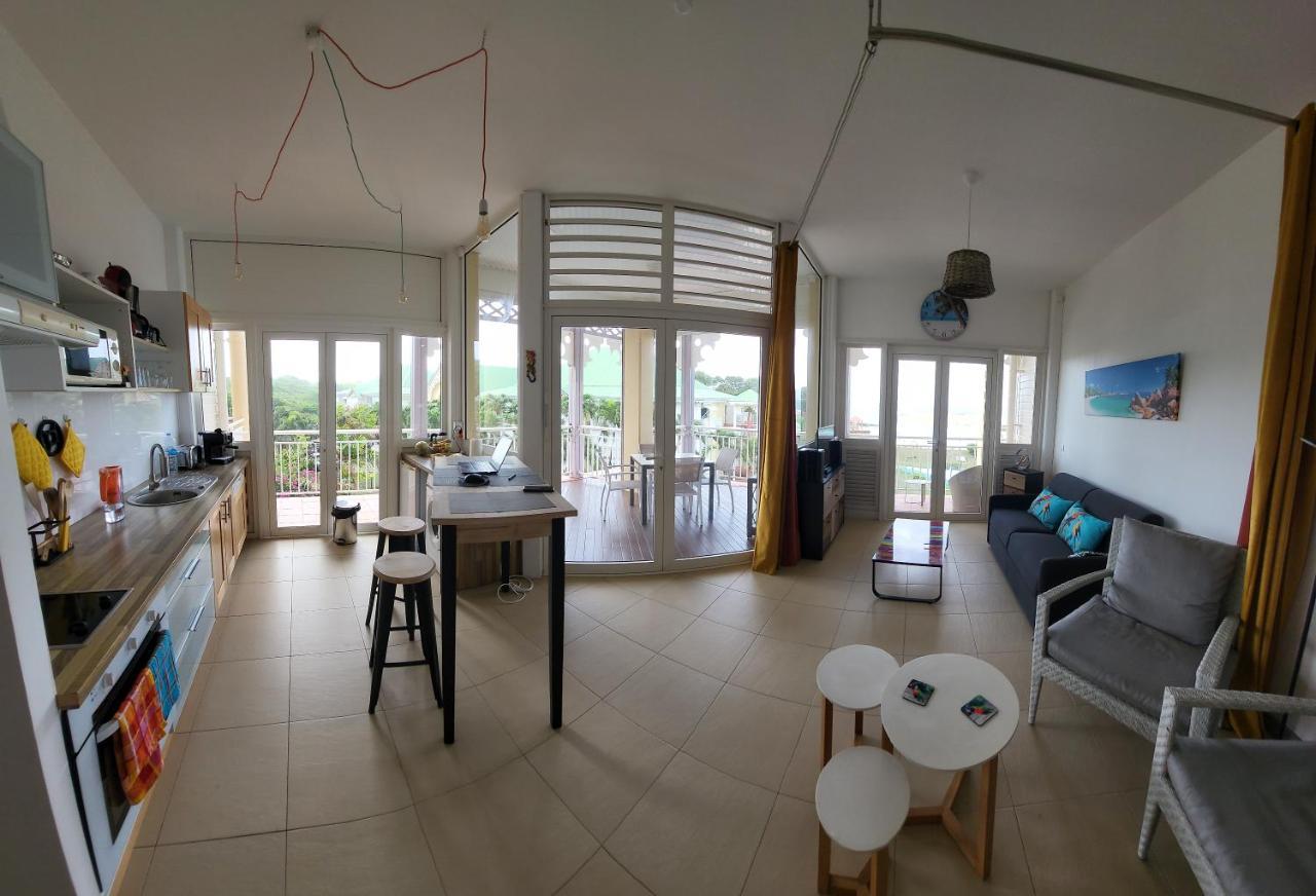 Kaz Loriké - Vue mer / piscine exceptionnelle - Saint François Esterno foto