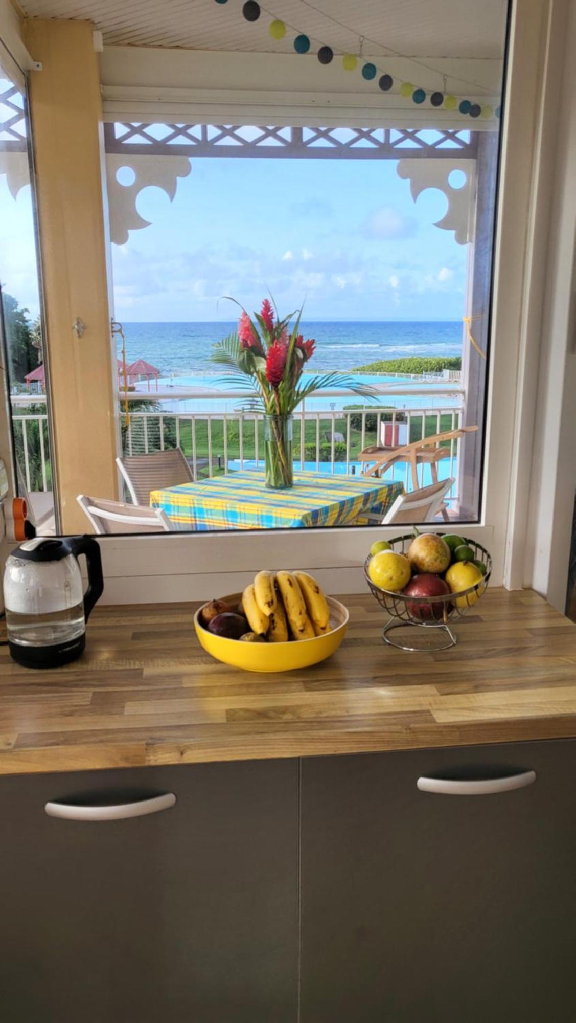 Kaz Loriké - Vue mer / piscine exceptionnelle - Saint François Esterno foto